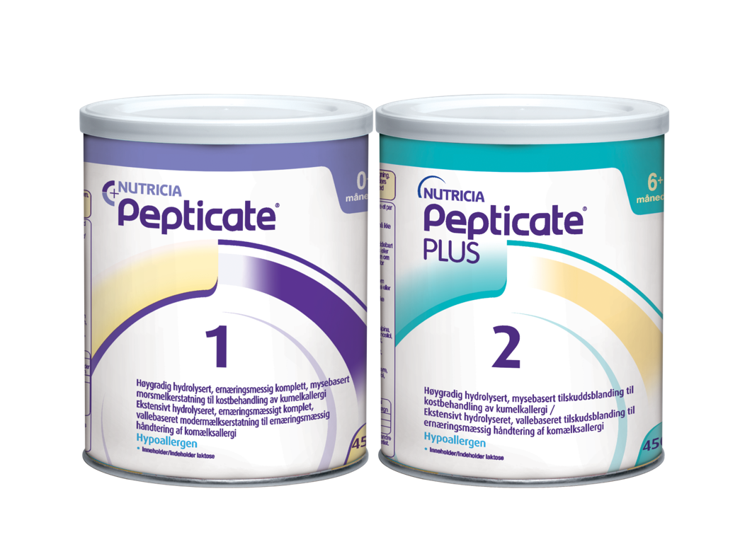 Informasjon til foreldre – endret innhold i Pepticate & Pepticate PLUS